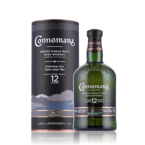 Connemara 12 Years Peated Single Malt Irish Whiskey 0,7l in Geschenkbox - Bild 1 von 1