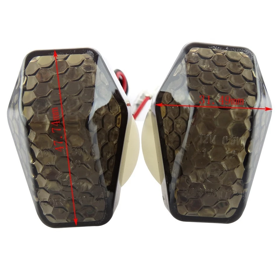 Fits For Suzuki GSXR 600 GSXR 750 GSXR 1000 Flush Mount Turn Signal Light - Image 4 of 4