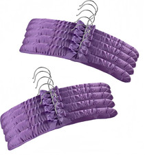 Padded Hangers for Women Clothing Satin Hangers Padded Hanger for Sweaters No...
