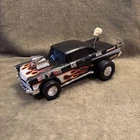 1985 Matchbox Hot Rod Racers ‘57 Chevy Skull Shifter Black Super Clean