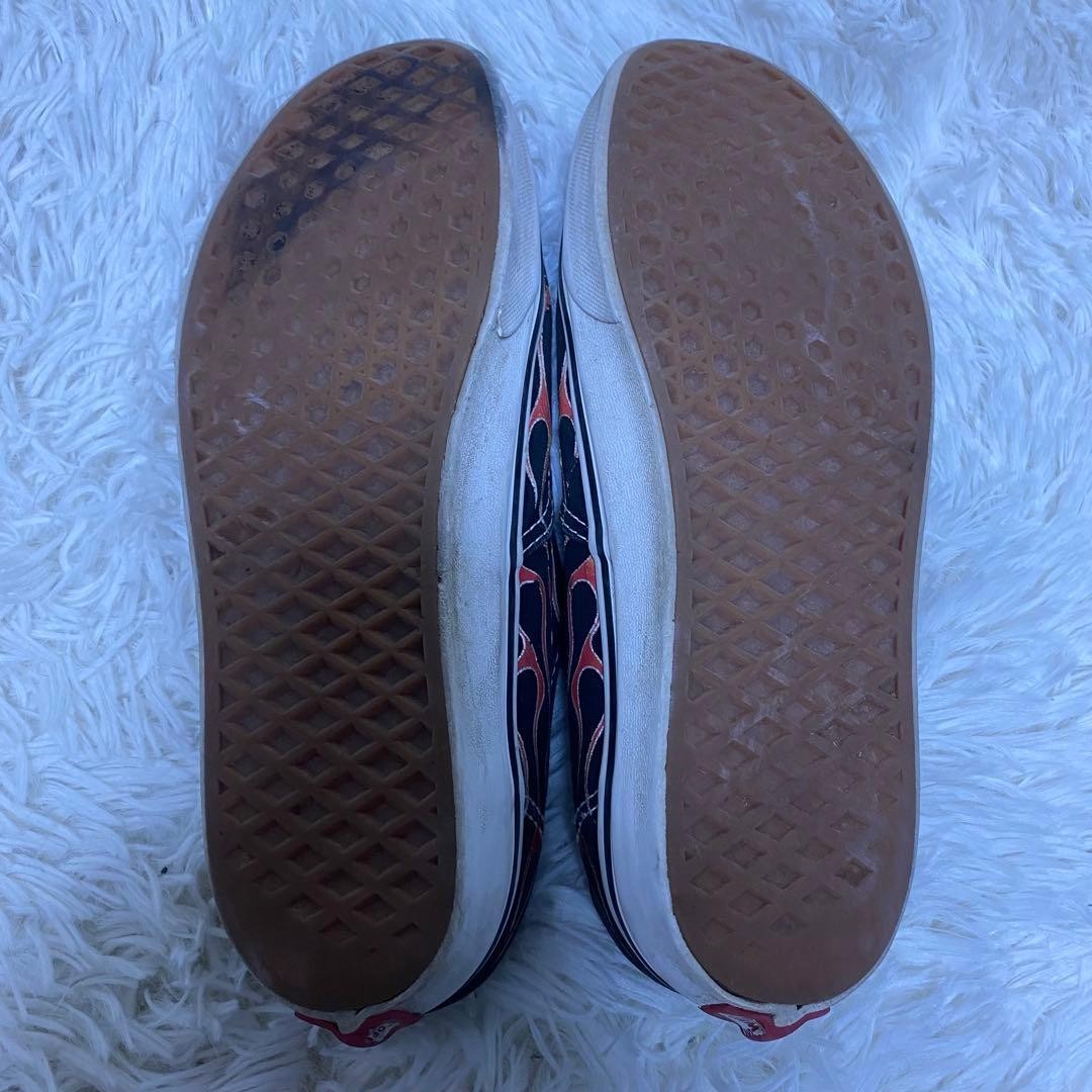 Men 8.5US Vans Authentic Fire Pattern Frame - image 11