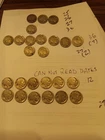 Lot Of 25 Buffalo Nickels 1925,26,27,30, 36(7), 37(2) Non Readable 12