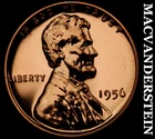 1956 Lincoln Wheat Cent- Choice Gem Proof Luster No Reserve #J2851