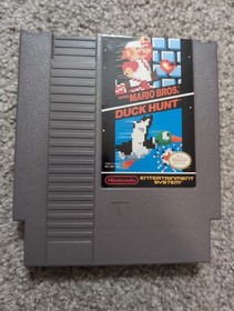 Super Mario Bros. Duck Hunt (NES) With Manual And Sleeve -- TESTED