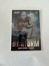 2024 Panini Absolute BY STORM #BS-BBS BROCK BOWERS RC Rookie Las Vegas Raiders
