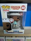 Funko Pop! Vinyl: Stranger Things Erica #808 Vaulted Season 3 With Protector