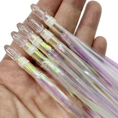 5 Mylar Fishing Lure Teaser Skirt Seawitch Duster Trolling Rig Insert Mahi