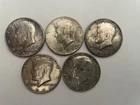 [Lot of 5] - 1964 Kennedy Half Dollar - 90% Silver