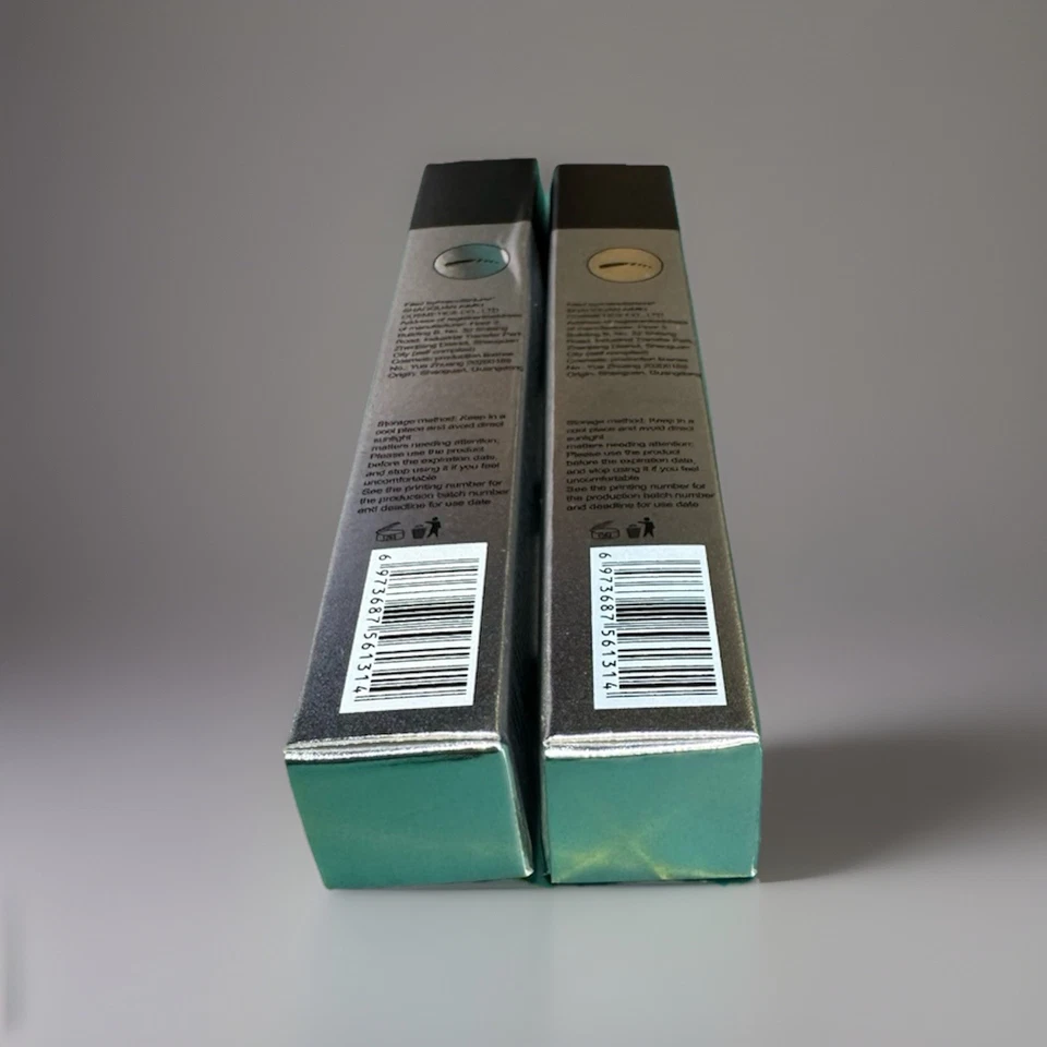 SUAKE Tint My 4-Tip Brow Pen #1 Dark Brown Waterproof Eyebrow Marker (Lot of 2) - Image 4 of 4