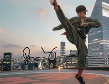 Karate Kid: Legends HAND Signed Ben Wang 10x8 Photo SEE VIDEO PROOF [19649]