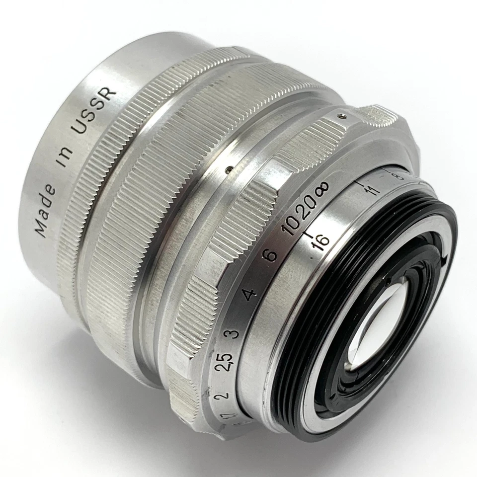 Vintage Soviet Wide-Angle Lens Mir-1 37mm f/2.8 - serviced - ( CLA ) sn 6604034 - Image 3 of 4