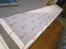 LOWE SD 224 HULL DECAL PORT SIDE ORANGE / BLACK / GRAY 160 3/8" X 26 3/4" BOAT