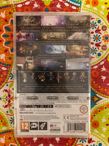 Octopath Traveler Switch PRECINTADO!!! - Imagen 2 de 2