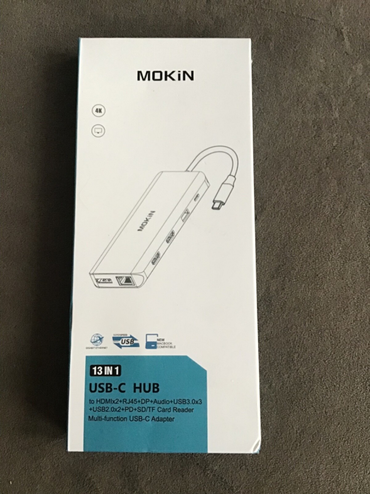 USB C Hub, USB C Docking Station 13 in 1 Triple Display Type C Adapter ...