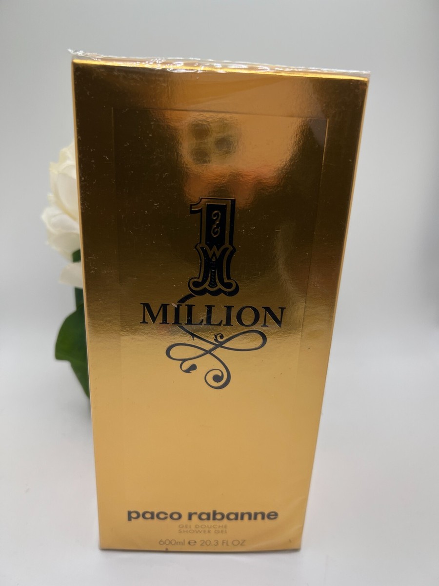 PACO RABANNE million Shower Gel 600 ml oz New in Sealed Box