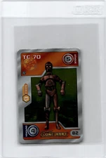 2009 Sabritas Star Wars Mini Card HTF  Foil  TC-70