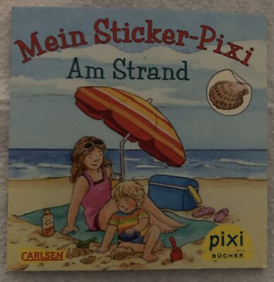 Mein Sticker Pixi - Am Strand, Pixi Buch Nr. 2124, Carlsen, 2024, Neu