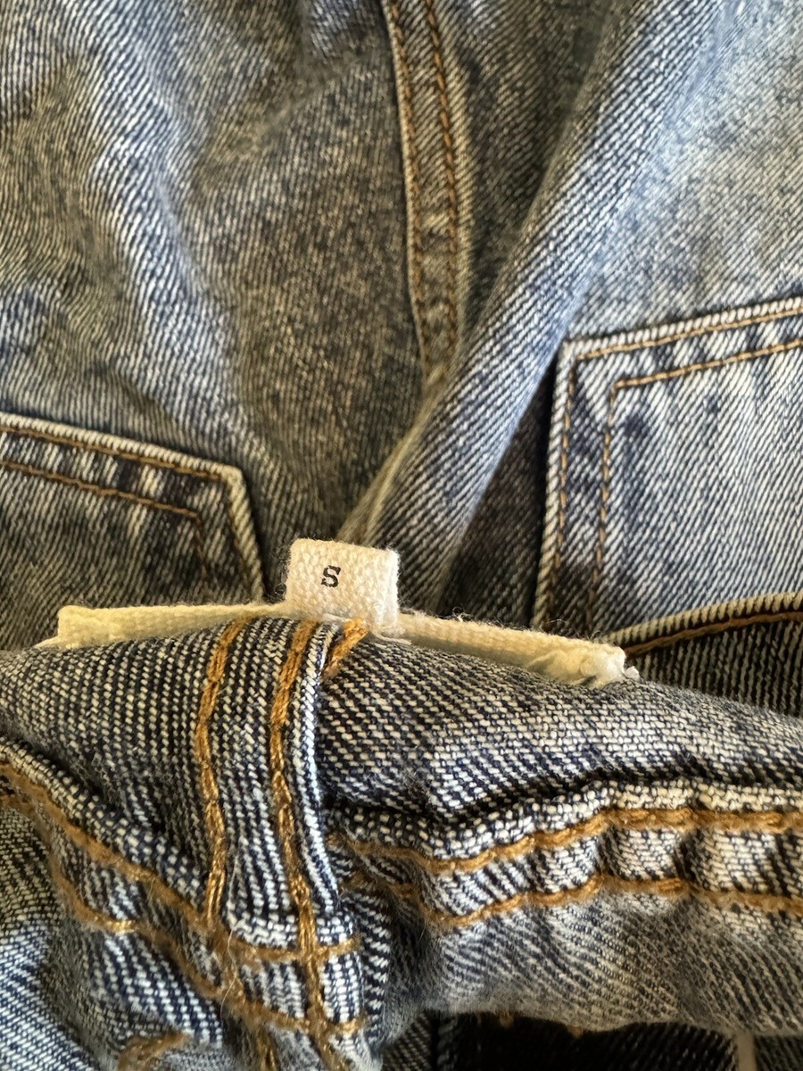 Maison Margiela Cut Out Slash Denim Jeans Indigo Blue Small Maison Margiela Cut Out Slash Denim Jeans Indigo Blue Small