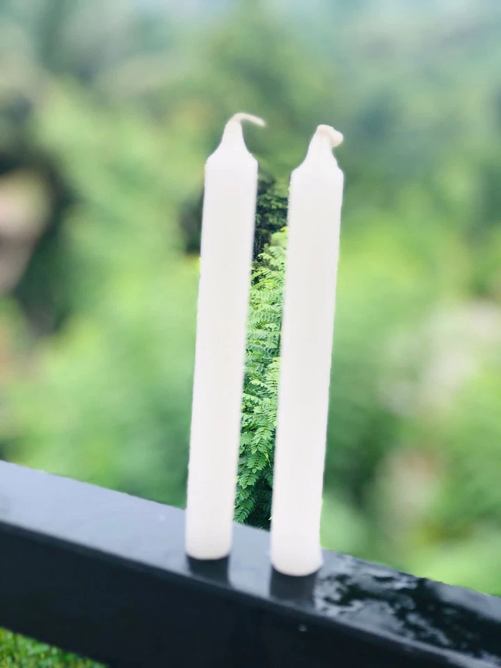 Cera Derretida Natural Hecho a Mano Velas Luz Nocturna Hogar Fiesta Navidad Iglesia Gratis Foto 3 de 4