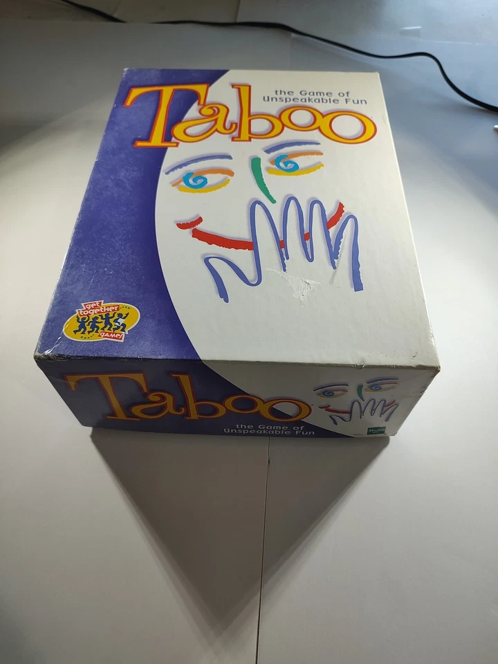 Taboo The Game of Unspeakable Fun by Milton Bradly 1989 Complete Tested - Image 2 of 4