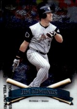 1998 Topps Finest #213 Jim Edmonds Anaheim Angels