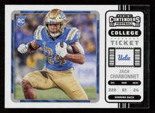 2023 Chronicles Draft Picks #10 Zach Charbonnet College Ticket UCLA Bruins