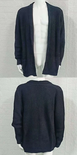 Men's Casual Long Sleeve Knit Cardigan Sweater - Bild 9 von 16