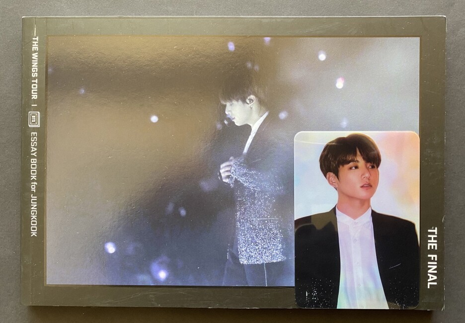 BTSThe Wings Tour Essay Book JUNGKOOK Photo Card eBay