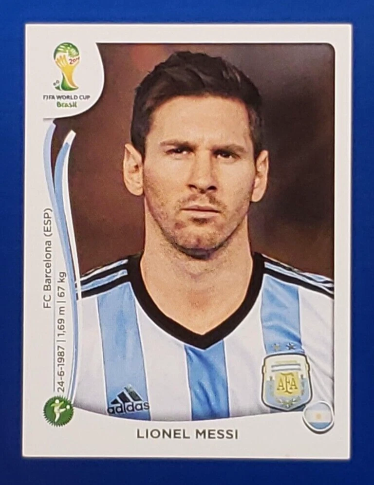 メッシ　C・ロナウド　panini 2014 BRASIL worldcup Lionel Messi #430 Argentina - 2014 Panini FIFA World Cup Brazil