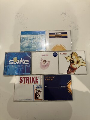 Strike U Sure Do CD Bundle 90s Dance X7 Rare I Saw The Future The Morning After