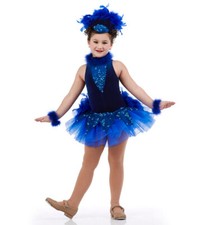 Birds Of A Feather Bustle Ballet Dance Costume Girls Child XS