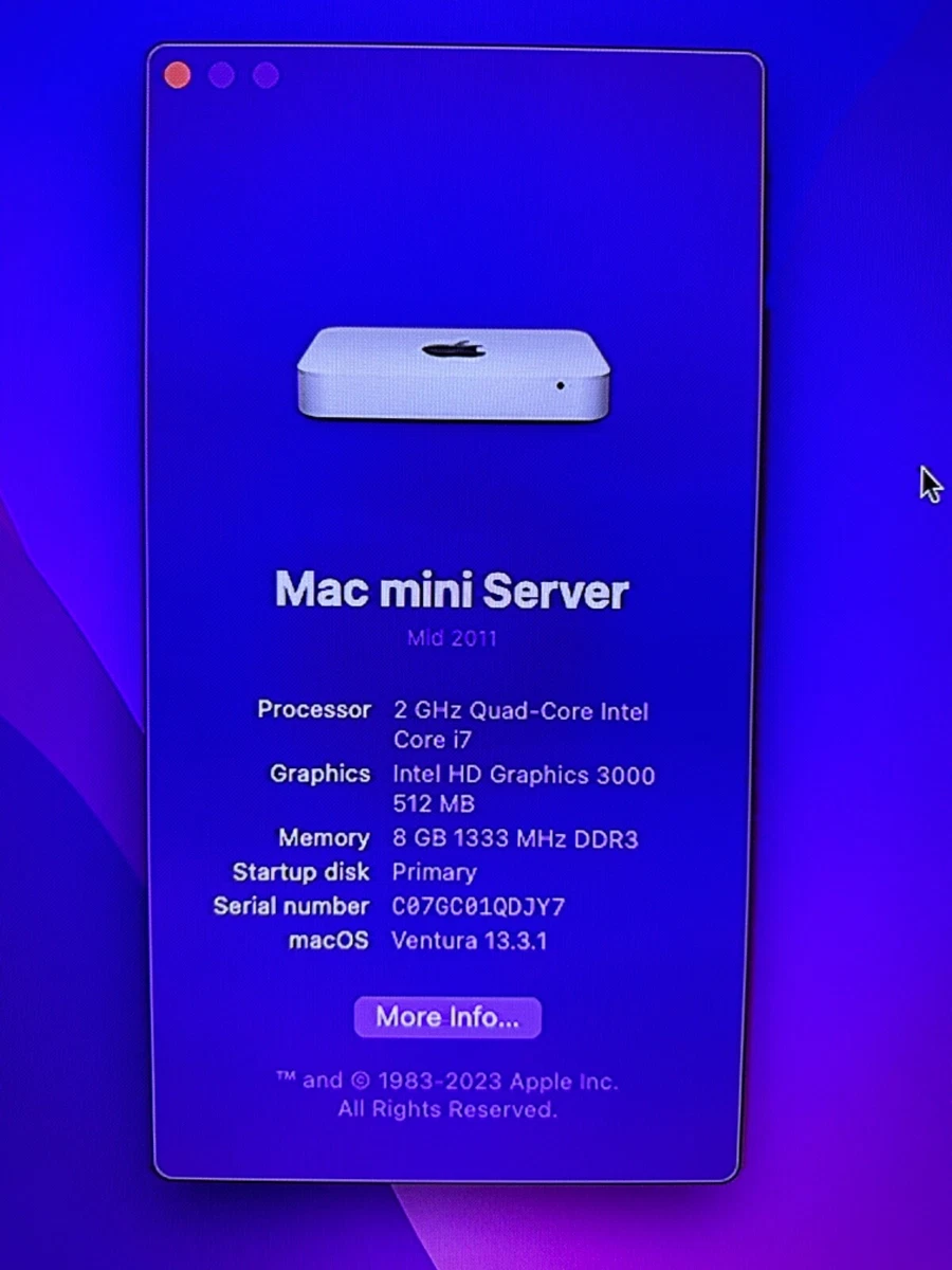 Apple Mac mini 2011 Released Apple Desktops & All-In-One Computers