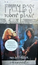 Jimmy Page  Robert Plant: No Quarter Unledded live  NEW! VHS,RARE,90 MIN CONCERT