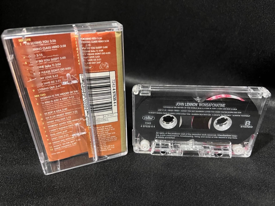 Wonsaponatime John Lennon Cassette Tape (EMI TH 1998) - Image 2 of 4