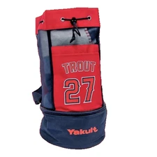 2019 Mike Trout #27 Los Angeles Angels of Anaheim Yakult Cooler Backpack SGA NEW