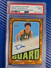 Andre Jackson Jr RC 2023 Topps Finest Sapphire Orange 1972 Autograph #3/25 PSA 9