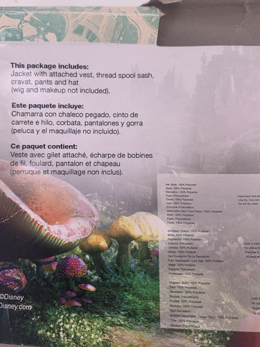 Disfraz de Sombrerero Loco de lujo para adulto talla XL (42-46) Alicia a través del espejo - Imagen 18 de 21