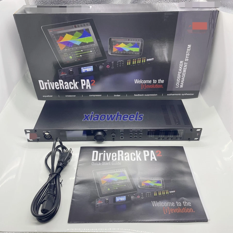 Nuevo sistema completo de gestión de altavoces DBX DriveRack PA2 PA 2 Foto 2 de 4