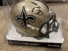 Darren Sproles Autographed Saints Speed Mini Helmet Beckett COA Auto