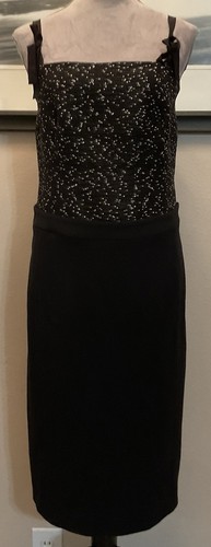 Escada TWEED TOP KLEID Gr. 42 / große Bindebänder Paar mit einem weißen Baumwolltop!! - Bild 1 von 7