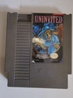 Uninvited (Nintendo Entertainment System, 1991) Authentic - Game Only - Tested