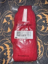 VICTORIA'S SECRET Super Cozy Ribbed Crew Socks Red NWT