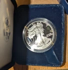 2006-W Proof $1 American Silver Eagle Box, OGP & COA