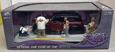 Jada Toys Homie Rollers 1/24 Scale Diecast Metal 39' Red Chevy Delivery Car
