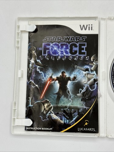 Star Wars: The Force Unleashed (Nintendo Wii, 2008) komplett getestet CIB - Bild 2 von 4