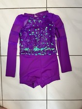 Weissman Purple Dance Leotard Kids Small