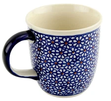 Polish Pottery 12 oz. Mug – Handcrafted Boleslawiec Stoneware by Zaklady 