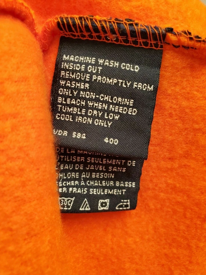 Camisa masculina Nautica tamanho XXL 2XL 2X grande laranja azul lã preta - Imagem 3 de 4