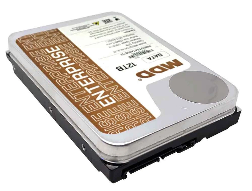 MDD 12TB 256MB Cache 7200RPM SATA 6.0Gb/s 3.5in Enterprise, NAS, CCTV Hard Drive - Image 4 of 4