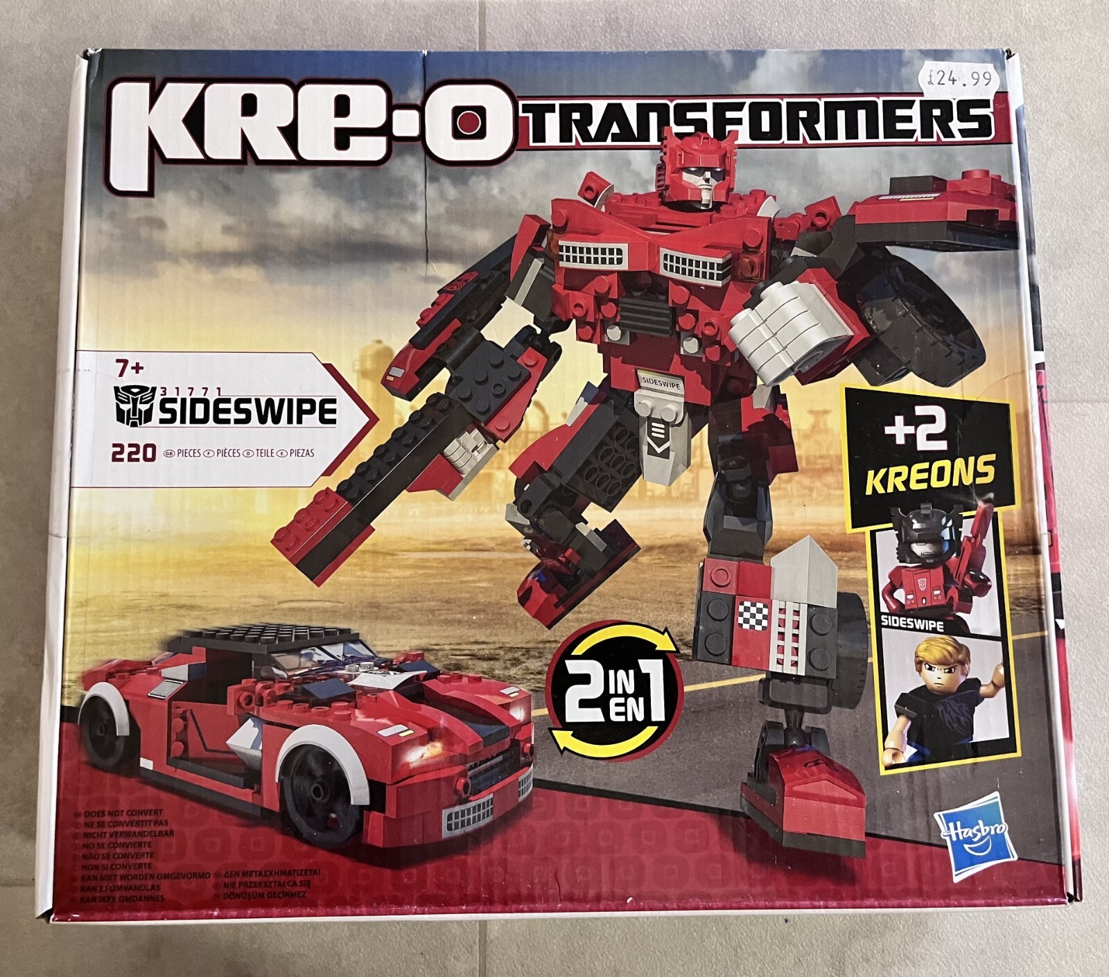 KRE-O Transformers 31771 Sideswipe
